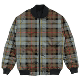 Clan MacLeod of Harris Weathered Tartan Bomber Jacket HP58 MacLeod of Harris Weathered Tartan Tartan Bomber Jacket