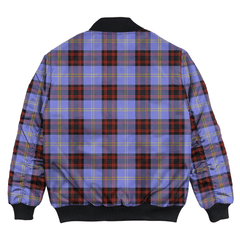 Clan Rutherford Tartan Clan Bomber Jacket AR12 Rutherford Tartan Tartan Bomber Jacket