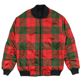 Clan Erskine Modern Tartan Clan Bomber Jacket SC13 Erskine Modern Tartan Tartan Bomber Jacket