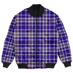 Clan Ochterlony Tartan Clan Bomber Jacket WK25 Ochterlony Tartan Tartan Bomber Jacket