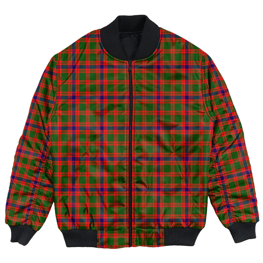 Clan Skene Modern Tartan Bomber Jacket DD21 Skene Modern Tartan Tartan Bomber Jacket