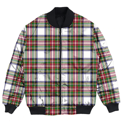 Clan Stewart Dress Modern Tartan Clan Bomber Jacket DQ19