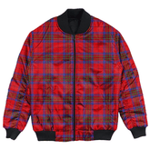 Clan Leslie Modern Tartan Bomber Jacket PJ35 Leslie Modern Tartan Tartan Bomber Jacket