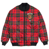 Clan Drummond Modern Tartan Crest Bomber Jacket HO31 Drummond Modern Tartan Tartan Bomber Jacket