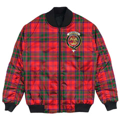 Clan Drummond Modern Tartan Crest Bomber Jacket HO31 Drummond Modern Tartan Tartan Bomber Jacket