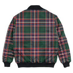 Clan MacFarlane Hunting Modern Tartan Bomber Jacket HB90 MacFarlane Hunting Modern Tartan Tartan Bomber Jacket