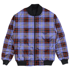 Clan Rutherford Tartan Clan Bomber Jacket AR12 Rutherford Tartan Tartan Bomber Jacket