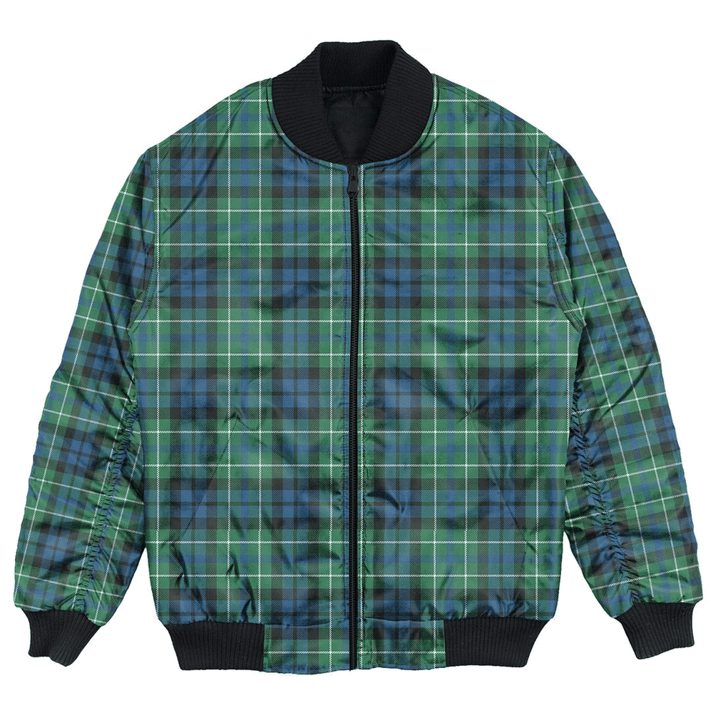 Clan MacNeill of Colonsay Ancient Tartan Bomber Jacket VV77 MacNeill of Colonsay Ancient Tartan Tartan Bomber Jacket