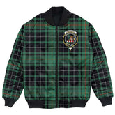 Clan MacAulay Hunting Ancient Tartan Crest Bomber Jacket OQ84 MacAulay Hunting Ancient Tartan Tartan Bomber Jacket