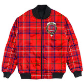 Clan Rose Modern Tartan Crest Bomber Jacket AK34 Rose Modern Tartan Tartan Bomber Jacket