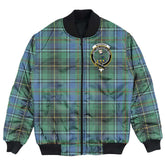 Clan MacInnes Ancient Tartan Crest Bomber Jacket YO80 MacInnes Ancient Tartan Tartan Bomber Jacket