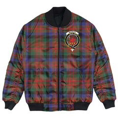 Clan MacDuff Hunting Modern Tartan Crest Bomber Jacket GM32 MacDuff Hunting Modern Tartan Tartan Bomber Jacket