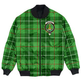 Clan Galloway District Tartan Crest Bomber Jacket FD76 Galloway District Tartan Tartan Bomber Jacket