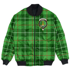 Clan Galloway District Tartan Crest Bomber Jacket FD76 Galloway District Tartan Tartan Bomber Jacket