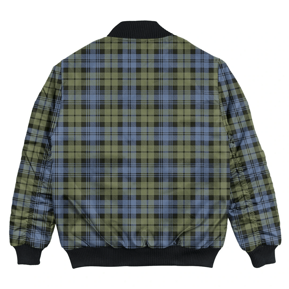 Clan Campbell Faded Tartan Clan Bomber Jacket ZX33 Campbell Faded Tartan Tartan Bomber Jacket