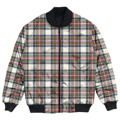 Clan Stewart Dress Ancient Tartan Clan Bomber Jacket CO95 Stewart Dress Ancient Tartan Tartan Bomber Jacket
