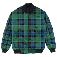 Clan Graham of Menteith Ancient Tartan Clan Bomber Jacket SW52 Graham of Menteith Ancient Tartan Tartan Bomber Jacket