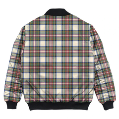 Clan Stewart Dress Ancient Tartan Clan Bomber Jacket CO95 Stewart Dress Ancient Tartan Tartan Bomber Jacket
