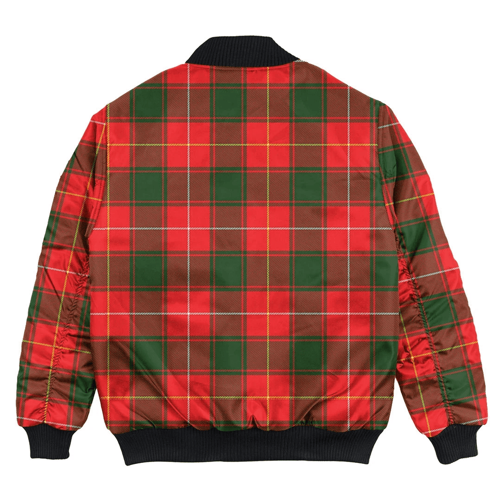 Clan MacPhee Modern Tartan Clan Bomber Jacket OD95 MacPhee Modern Tartan Tartan Bomber Jacket