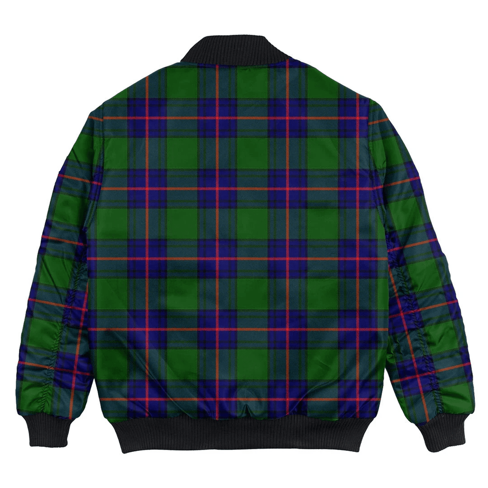 Clan Shaw Modern Tartan Clan Bomber Jacket AT21 Shaw Modern Tartan Tartan Bomber Jacket