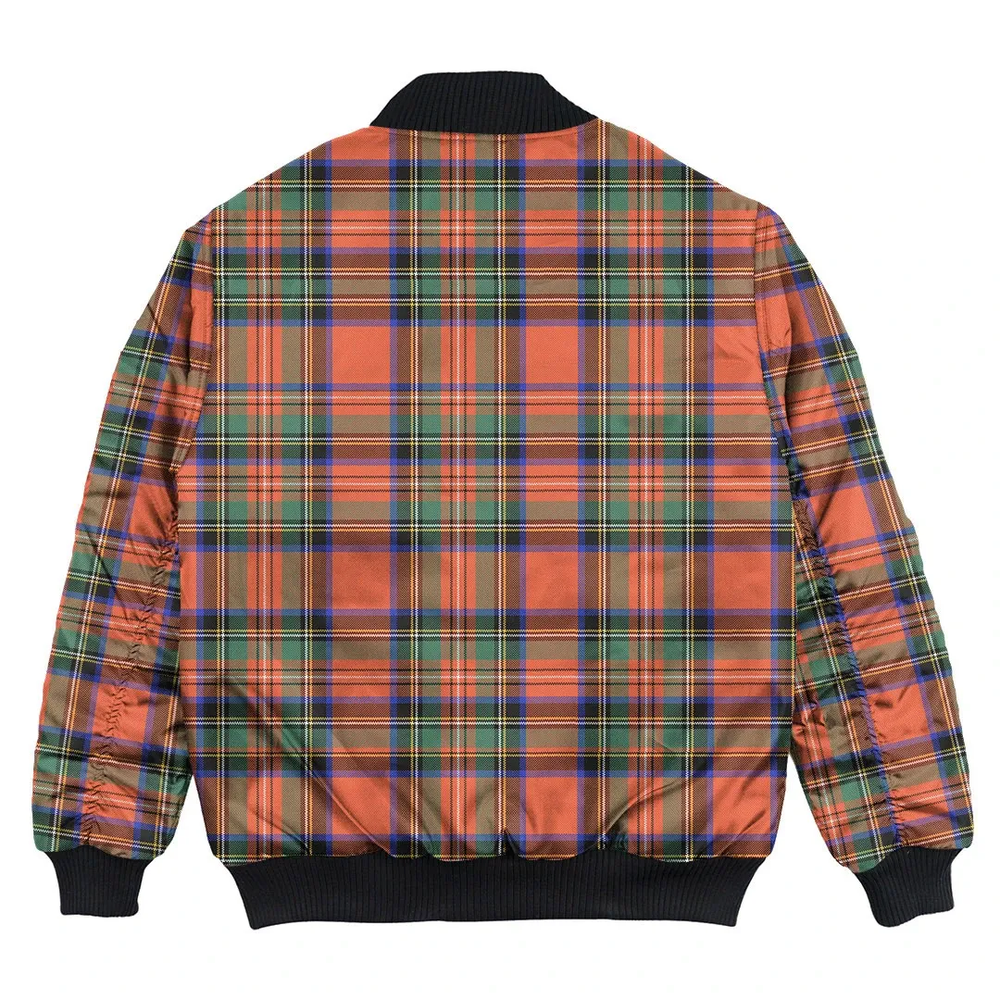 Clan Stewart Royal Ancient Tartan Clan Bomber Jacket SO84 Stewart Royal Ancient Tartan Tartan Bomber Jacket
