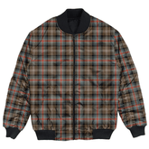 Clan Sutherland Weathered Tartan Clan Bomber Jacket VQ16 Sutherland Weathered Tartan Tartan Bomber Jacket