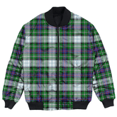 Clan MacKenzie Dress Modern Tartan Bomber Jacket FN73 MacKenzie Dress Modern Tartan Tartan Bomber Jacket