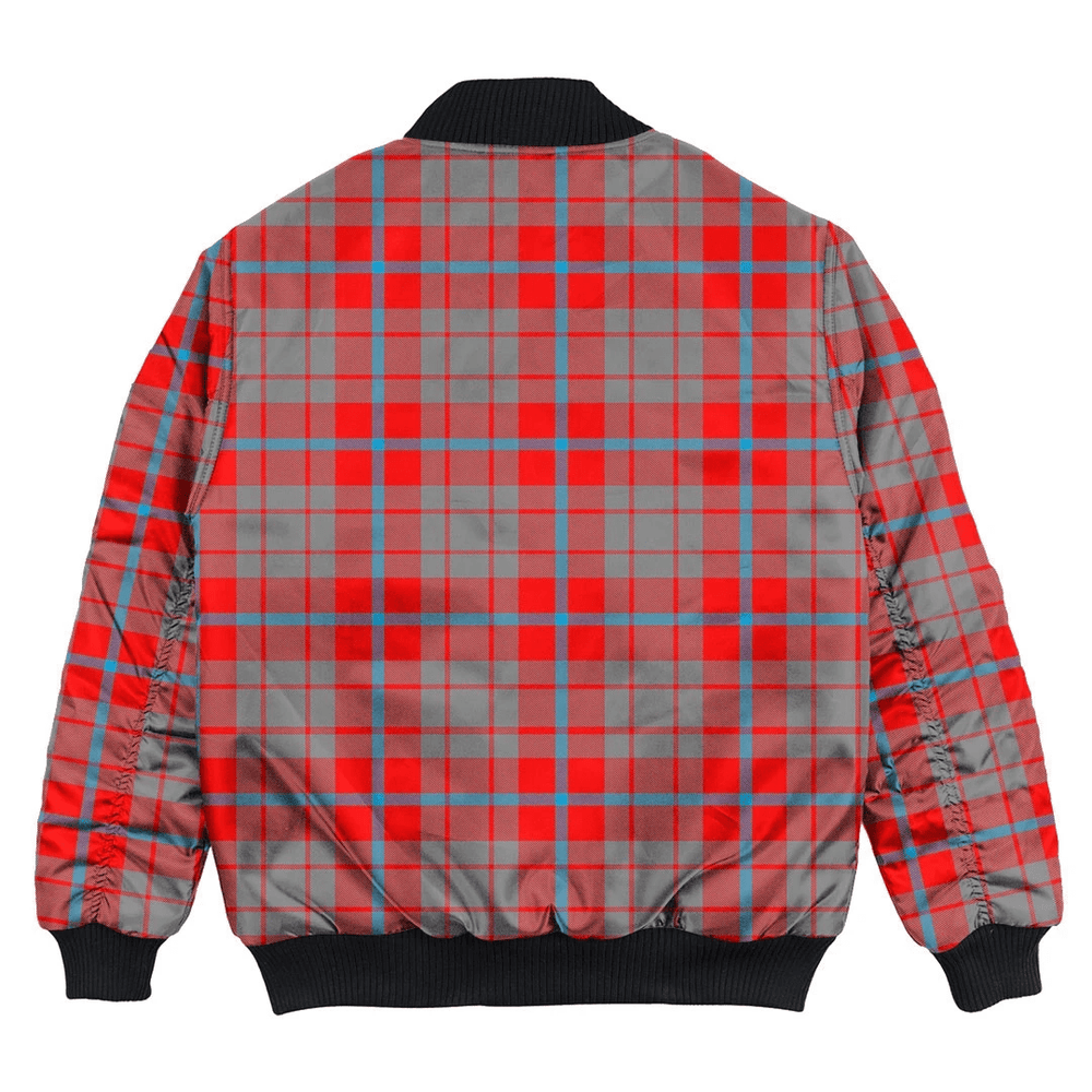 Clan Moubray Tartan Clan Bomber Jacket AI73 Moubray Tartan Tartan Bomber Jacket