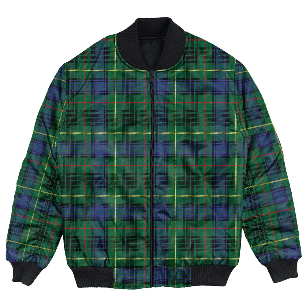 Clan Stewart Hunting Modern Tartan Clan Bomber Jacket NM49 Stewart Hunting Modern Tartan Tartan Bomber Jacket