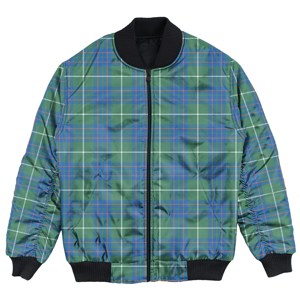 Clan MacIntyre Hunting Ancient Tartan Bomber Jacket YV70 MacIntyre Hunting Ancient Tartan Tartan Bomber Jacket