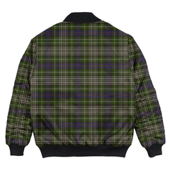 Clan Davidson Tulloch Dress Tartan Bomber Jacket WV75 Davidson Tulloch Dress Tartan Tartan Bomber Jacket
