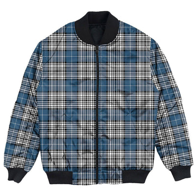 Clan Napier Modern Tartan Bomber Jacket