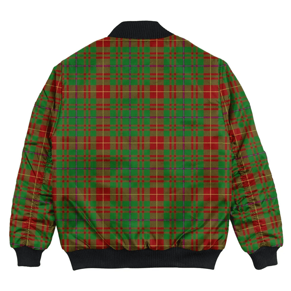 Clan Fulton Tartan Bomber Jacket TU63 Fulton Tartan Tartan Bomber Jacket