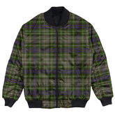 Clan Davidson Tulloch Dress Tartan Bomber Jacket WV75 Davidson Tulloch Dress Tartan Tartan Bomber Jacket