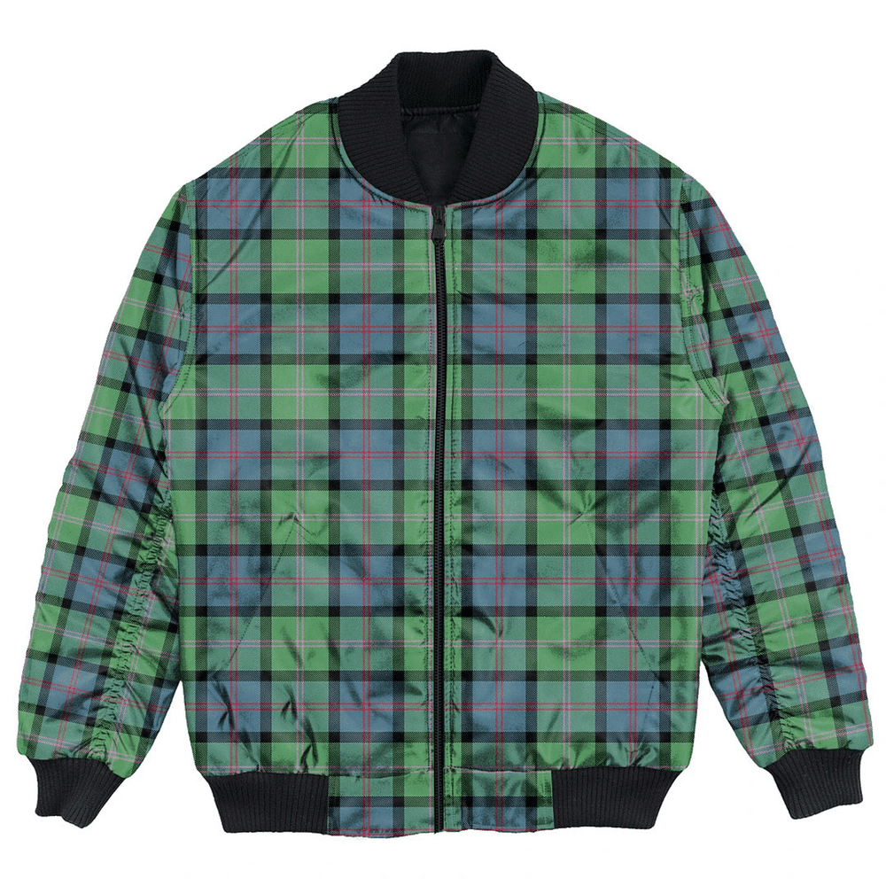 Clan MacThomas Ancient Tartan Bomber Jacket HS10 MacThomas Ancient Tartan Tartan Bomber Jacket