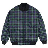 Clan Graham of Montrose Modern Tartan Bomber Jacket WX62 Graham of Montrose Modern Tartan Tartan Bomber Jacket