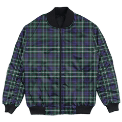Clan Graham of Montrose Modern Tartan Bomber Jacket WX62 Graham of Montrose Modern Tartan Tartan Bomber Jacket