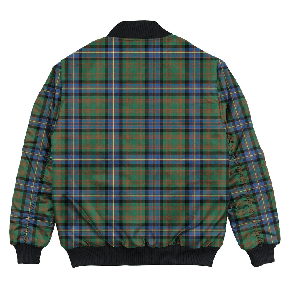 Clan Cochrane Ancient Tartan Bomber Jacket GR64 Cochrane Ancient Tartan Tartan Bomber Jacket