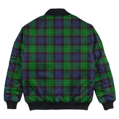 Clan Stewart Old Modern Tartan Bomber Jacket MP87 Stewart Old Modern Tartan Tartan Bomber Jacket
