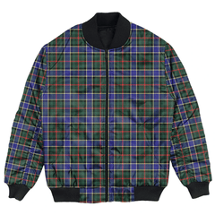 Clan Ogilvie of Airlie Ancient Tartan Bomber Jacket DQ16 Ogilvie of Airlie Ancient Tartan Tartan Bomber Jacket