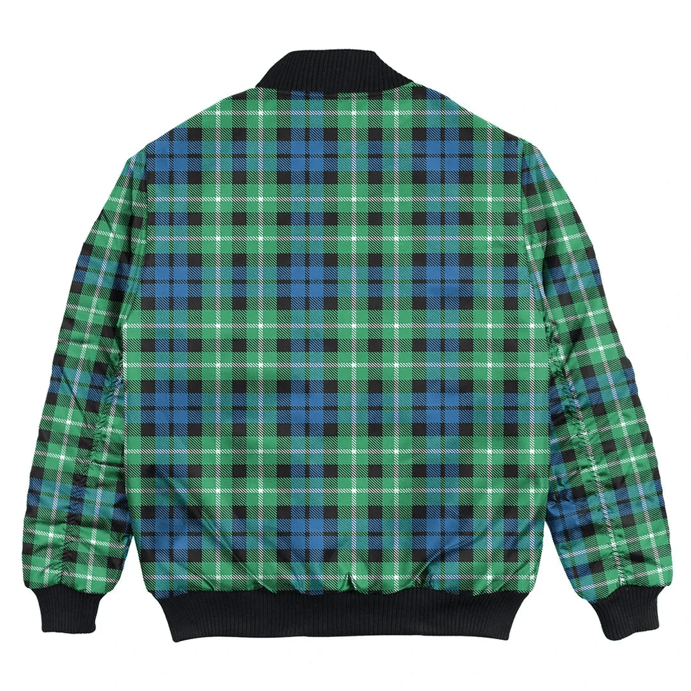 Clan Graham of Montrose Ancient Tartan Bomber Jacket DP81 Graham of Montrose Ancient Tartan Tartan Bomber Jacket