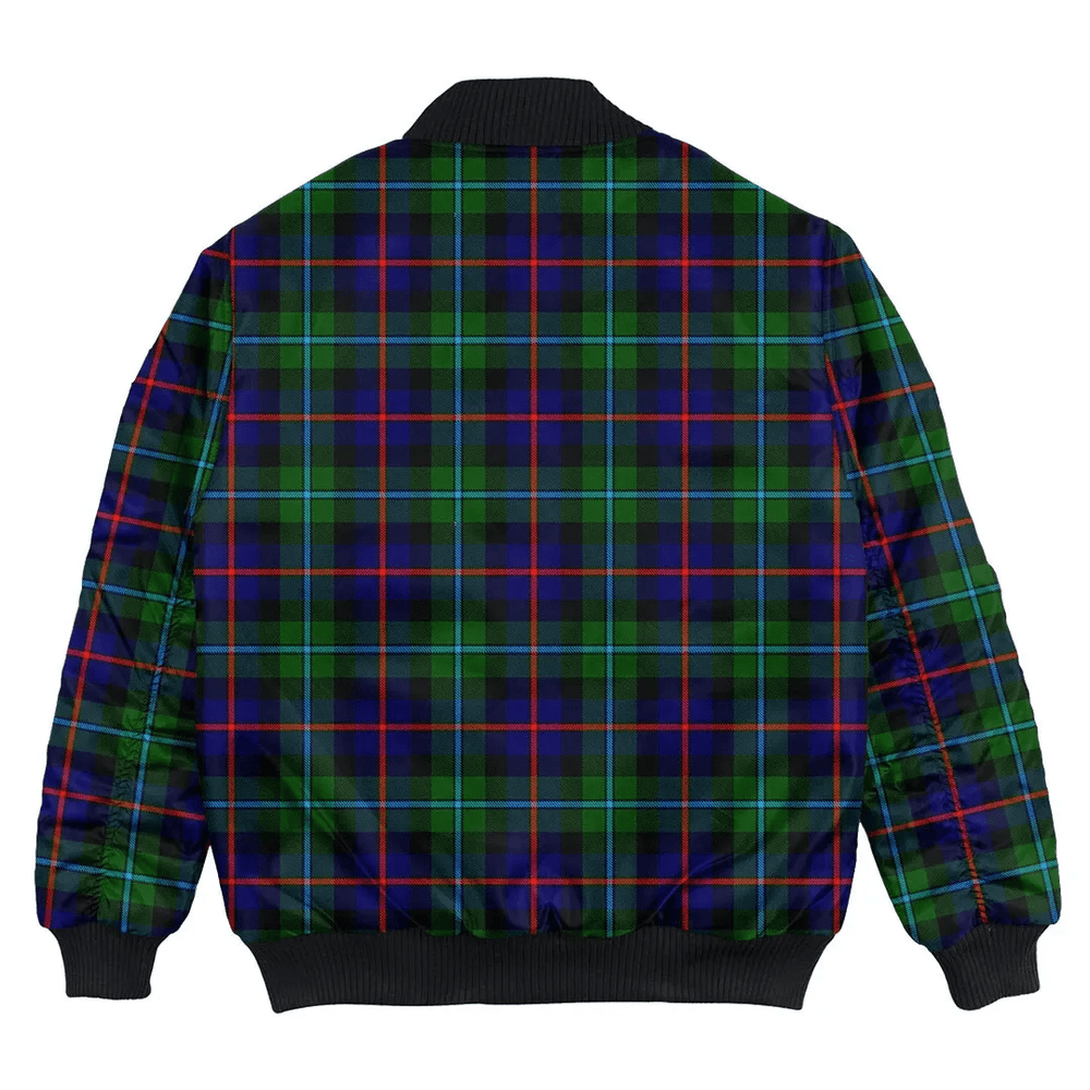 Clan Campbell of Cawdor Modern Tartan Bomber Jacket KM99 Campbell of Cawdor Modern Tartan Tartan Bomber Jacket