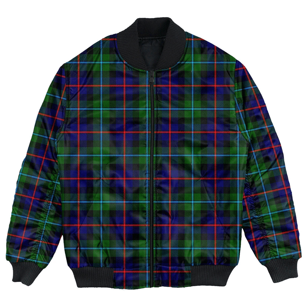 Clan Campbell of Cawdor Modern Tartan Bomber Jacket KM99 Campbell of Cawdor Modern Tartan Tartan Bomber Jacket