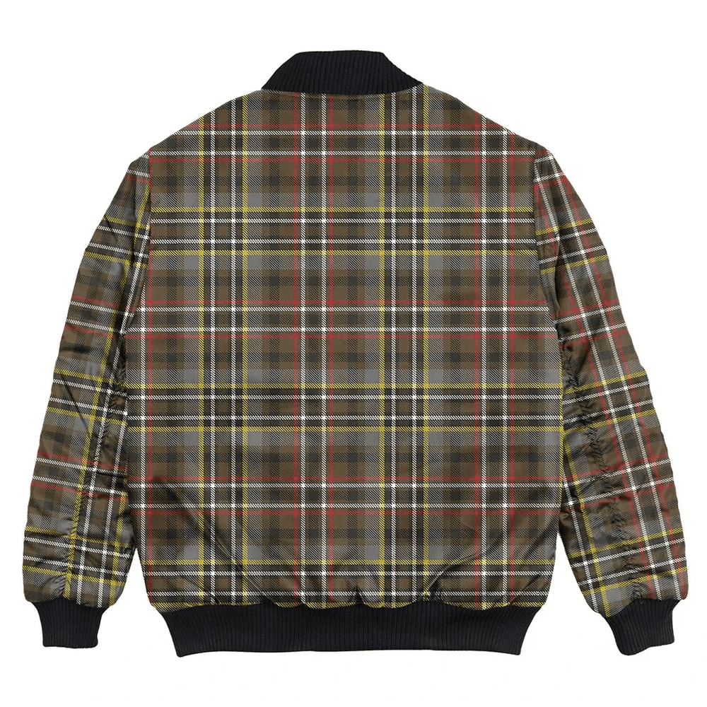 Clan SCOTT GREEN WEATHERED Tartan Bomber Jacket IT26 Clan Scott (Scott Tartan) Tartan Bomber Jacket