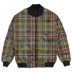 Clan SCOTT GREEN WEATHERED Tartan Bomber Jacket IT26 Clan Scott (Scott Tartan) Tartan Bomber Jacket