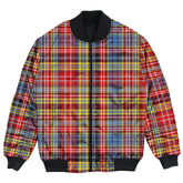 Clan Drummond of Strathallan Tartan Bomber Jacket YE79 Drummond of Strathallan Tartan Tartan Bomber Jacket