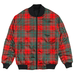 Clan Cumming Modern Tartan Bomber Jacket MS68 Cumming Modern Tartan Tartan Bomber Jacket
