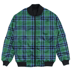 Clan Keith Ancient Tartan Bomber Jacket SX16 Keith Ancient Tartan Tartan Bomber Jacket
