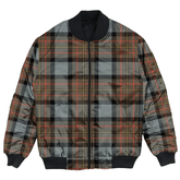 Clan MacLaren Weathered Tartan Bomber Jacket BL15 MacLaren Weathered Tartan Tartan Bomber Jacket