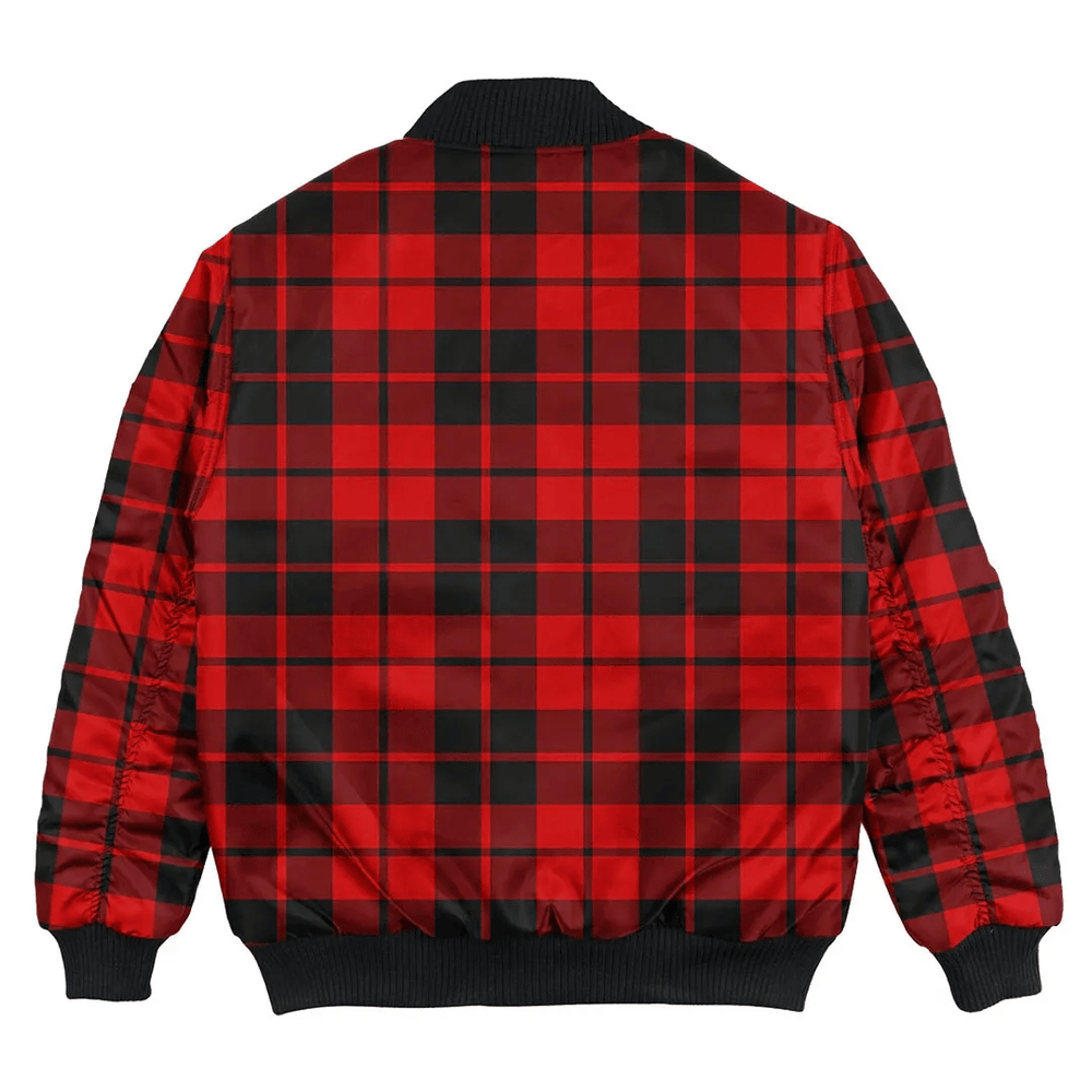 Clan Ettrick District Tartan Bomber Jacket WI11 Ettrick District Tartan Tartan Bomber Jacket